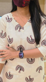 Warli cotton cordset(13521)