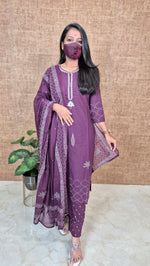 Cotton salwar set (11397)