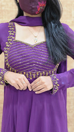 Ethnic Salwar set(Kurti+Dupatta)(12310)