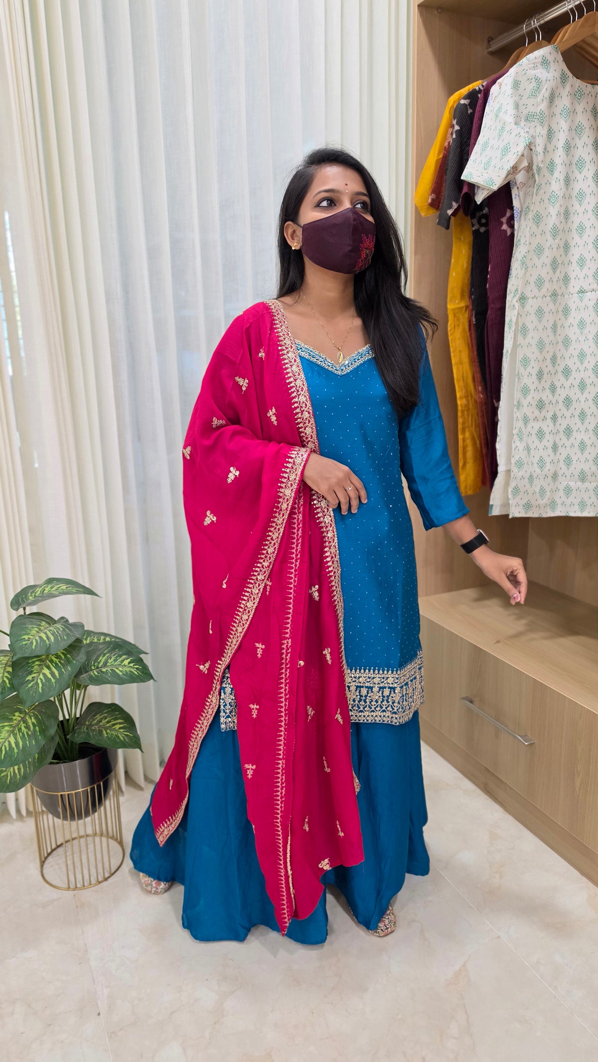 Sharara Salwar Set (13075)