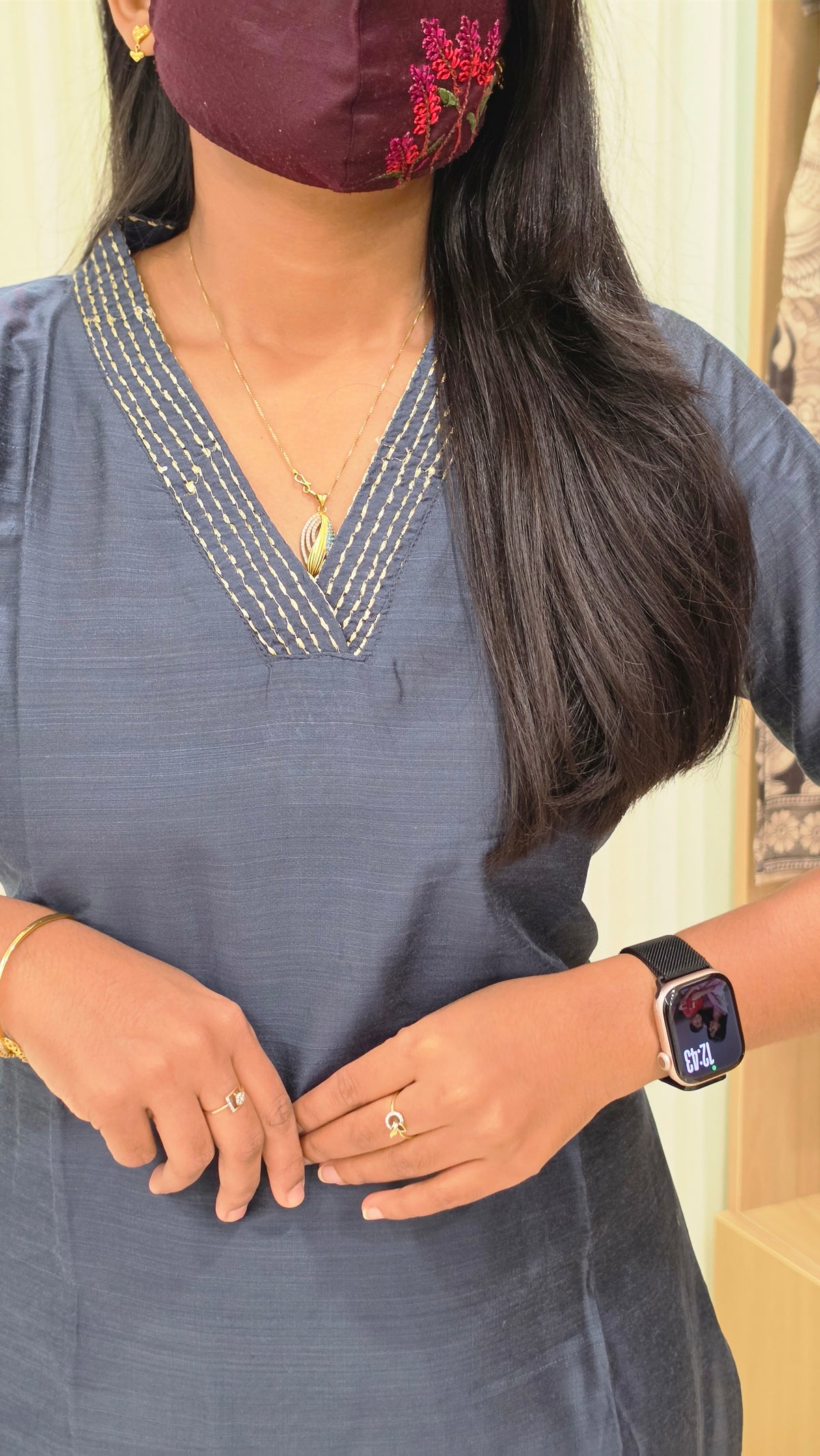 Tharika Ethnic Cord set (12628)