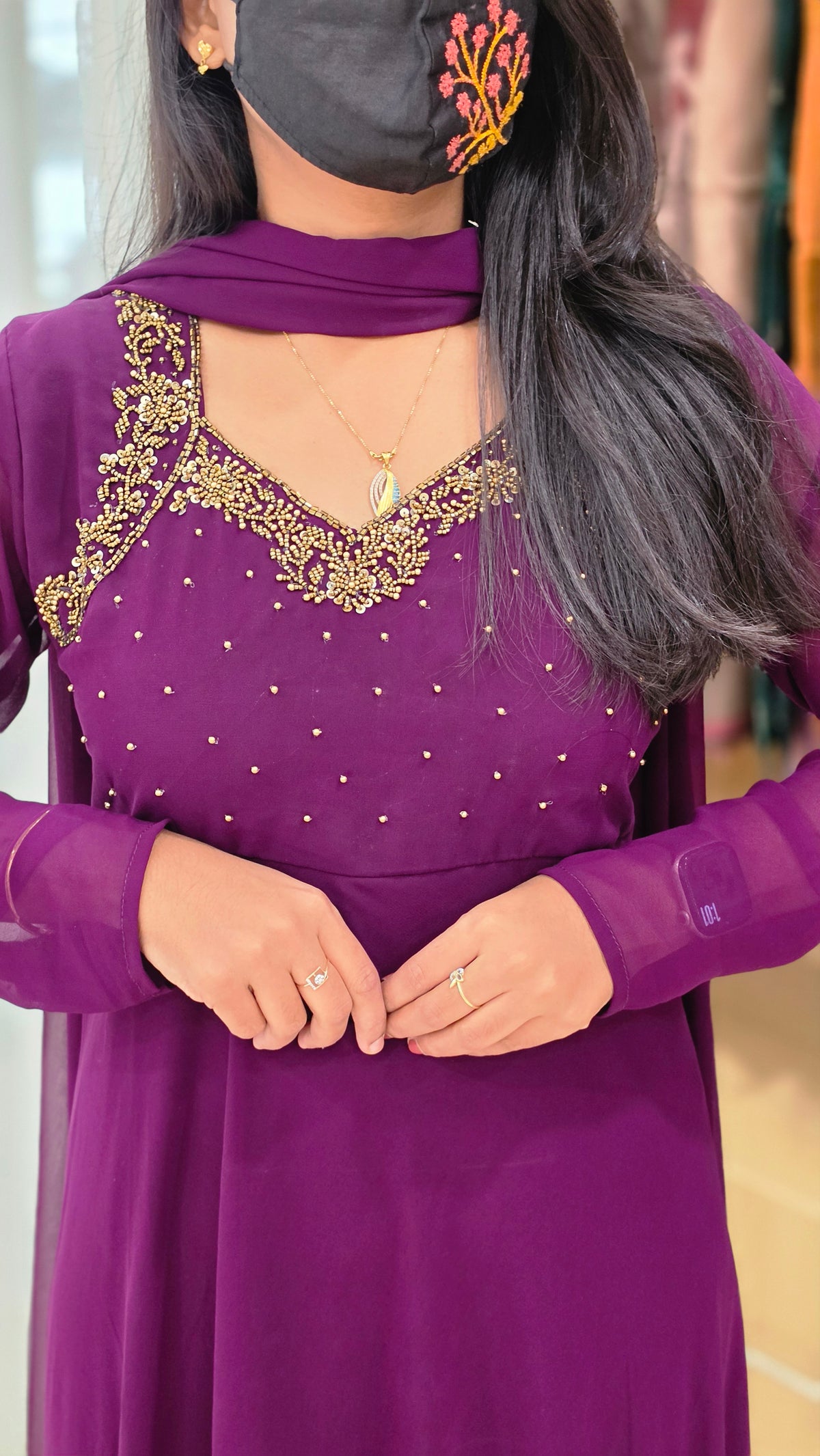 Thara Salwar Set (Kurti+Dupatta) (11992)