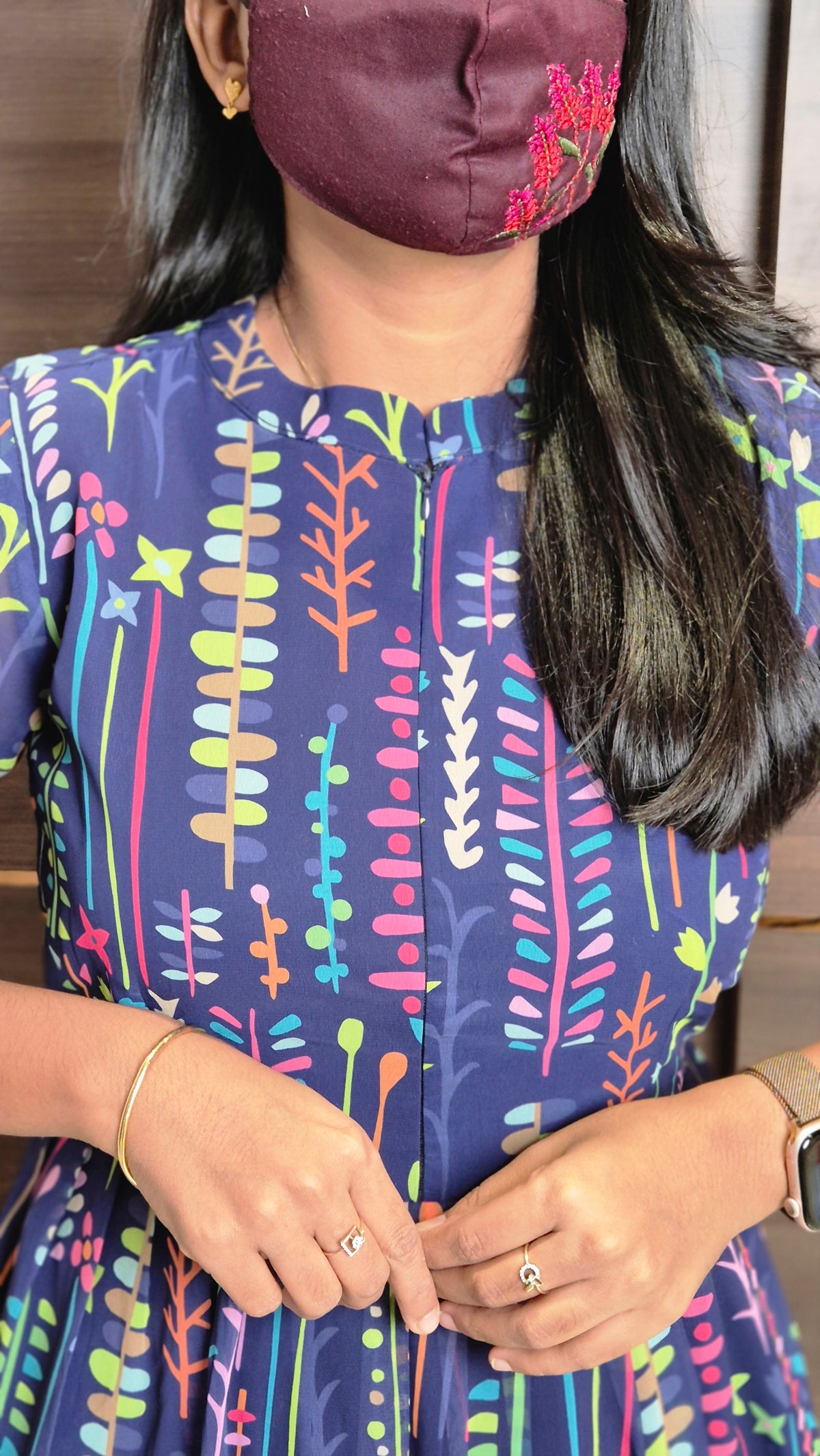 Western wear frock(11494)