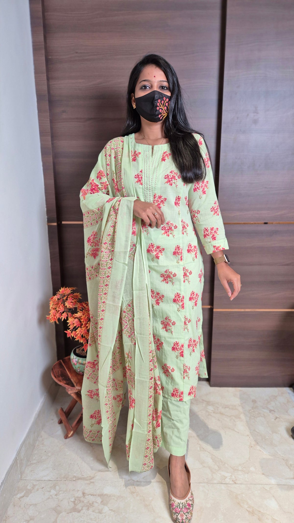 Cotton salwar set (11256)