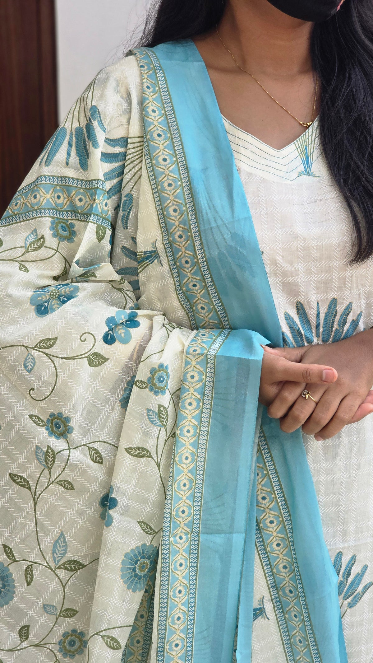Cotton salwar set (11186)
