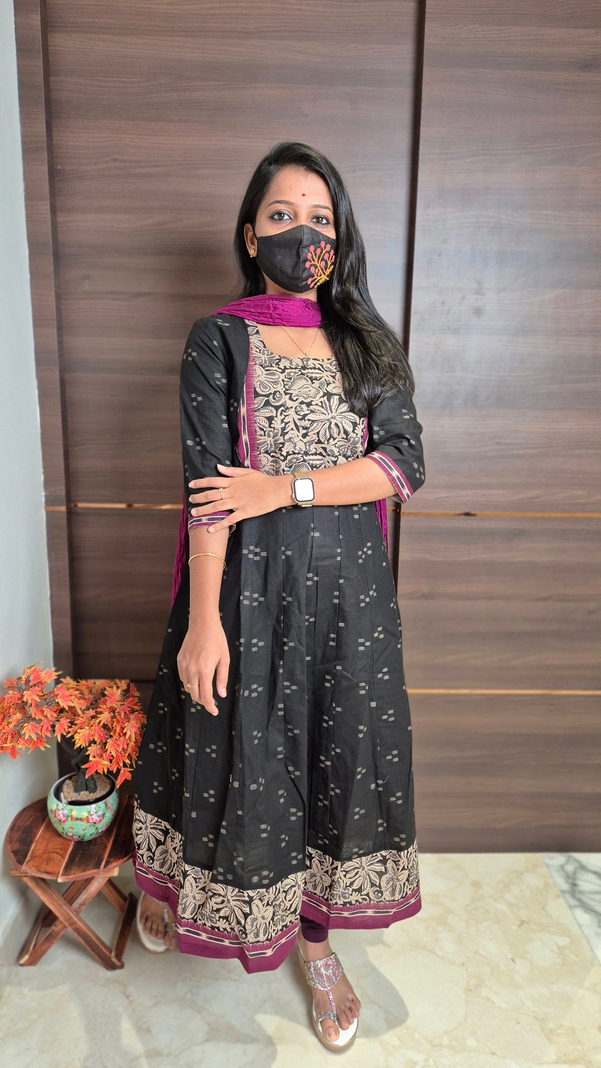Cotton Anarkali Kurti (11505)
