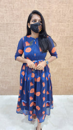 Floral Poetry Maxi Frock (9762)c