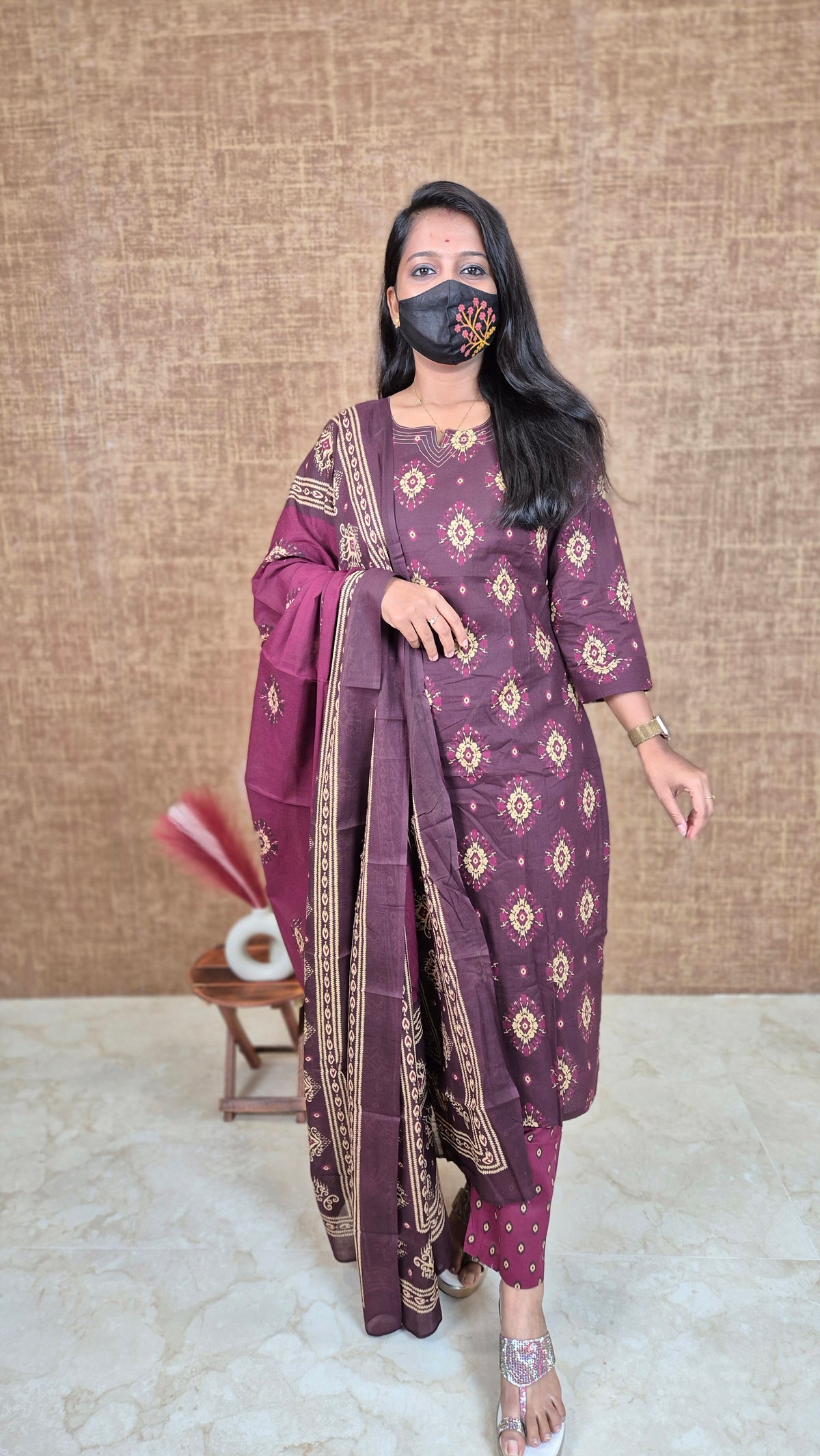Cotton salwar set (11204)