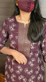 Office Wear kurti-Embroidery kurti(12026)