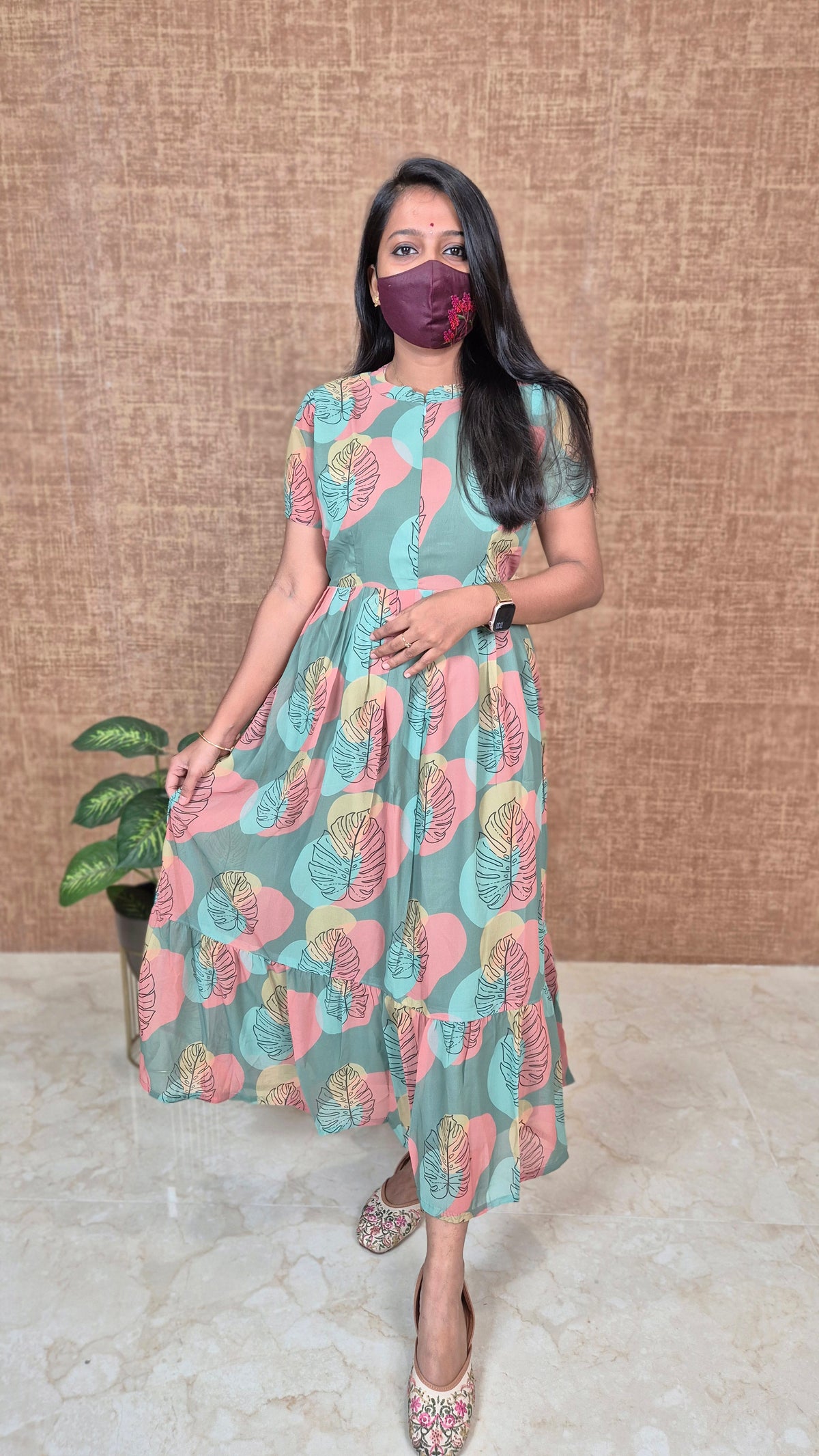 Western wear frock(11394)