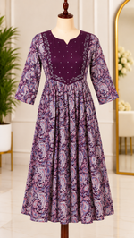 Ethinic wear kurti (13422)