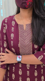 Office Wear kurti-Embroidery kurti (12139)