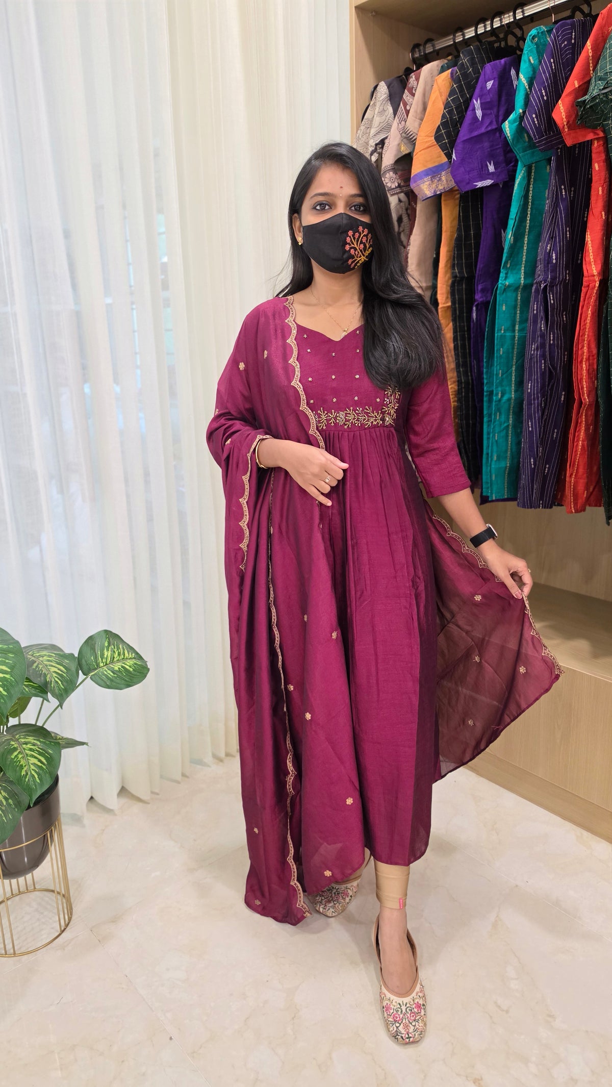 Ethnic Salwar Set (12058)