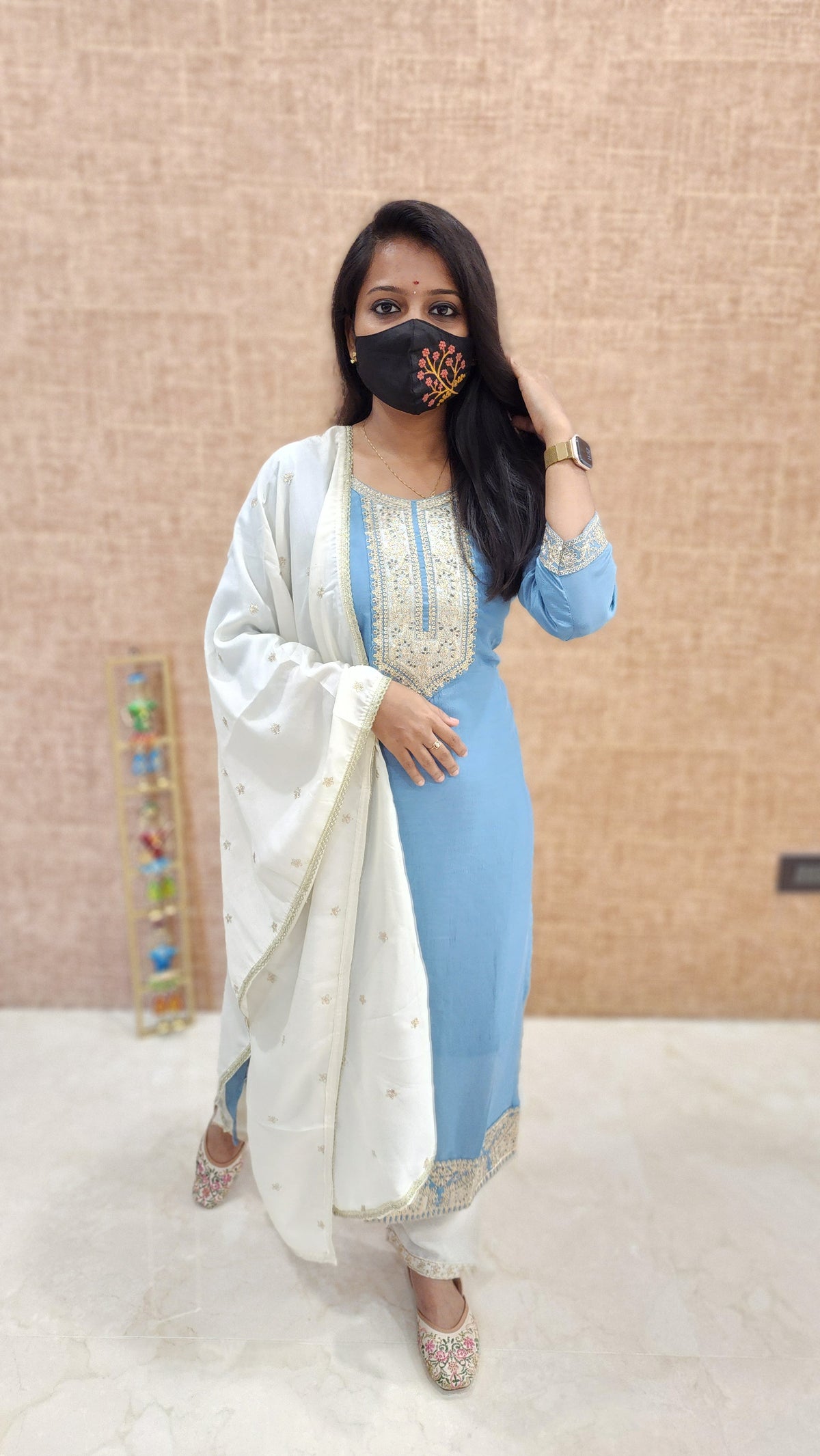 Ethnic Salwar Set (9623)