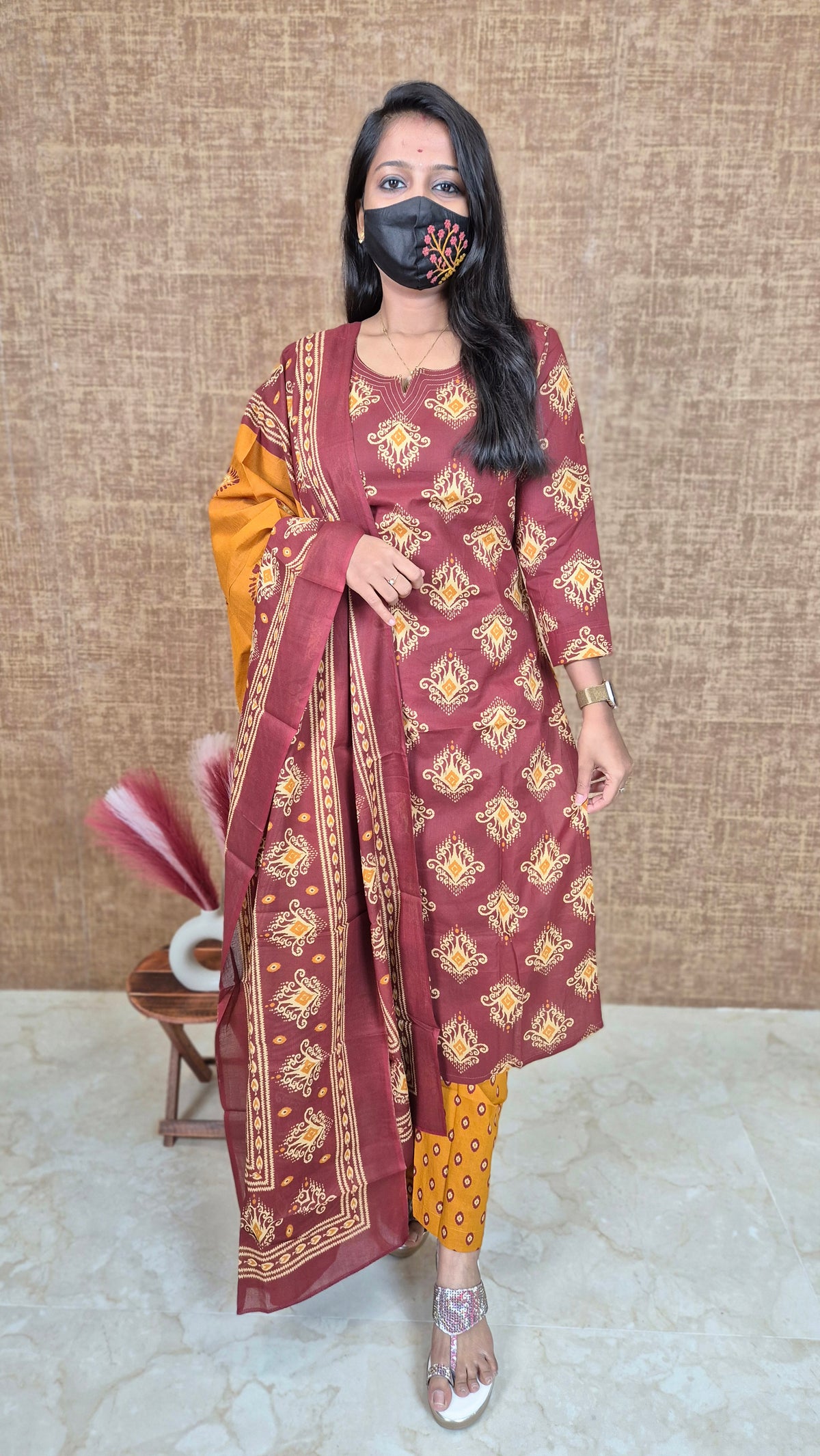 Cotton salwar set (11205)