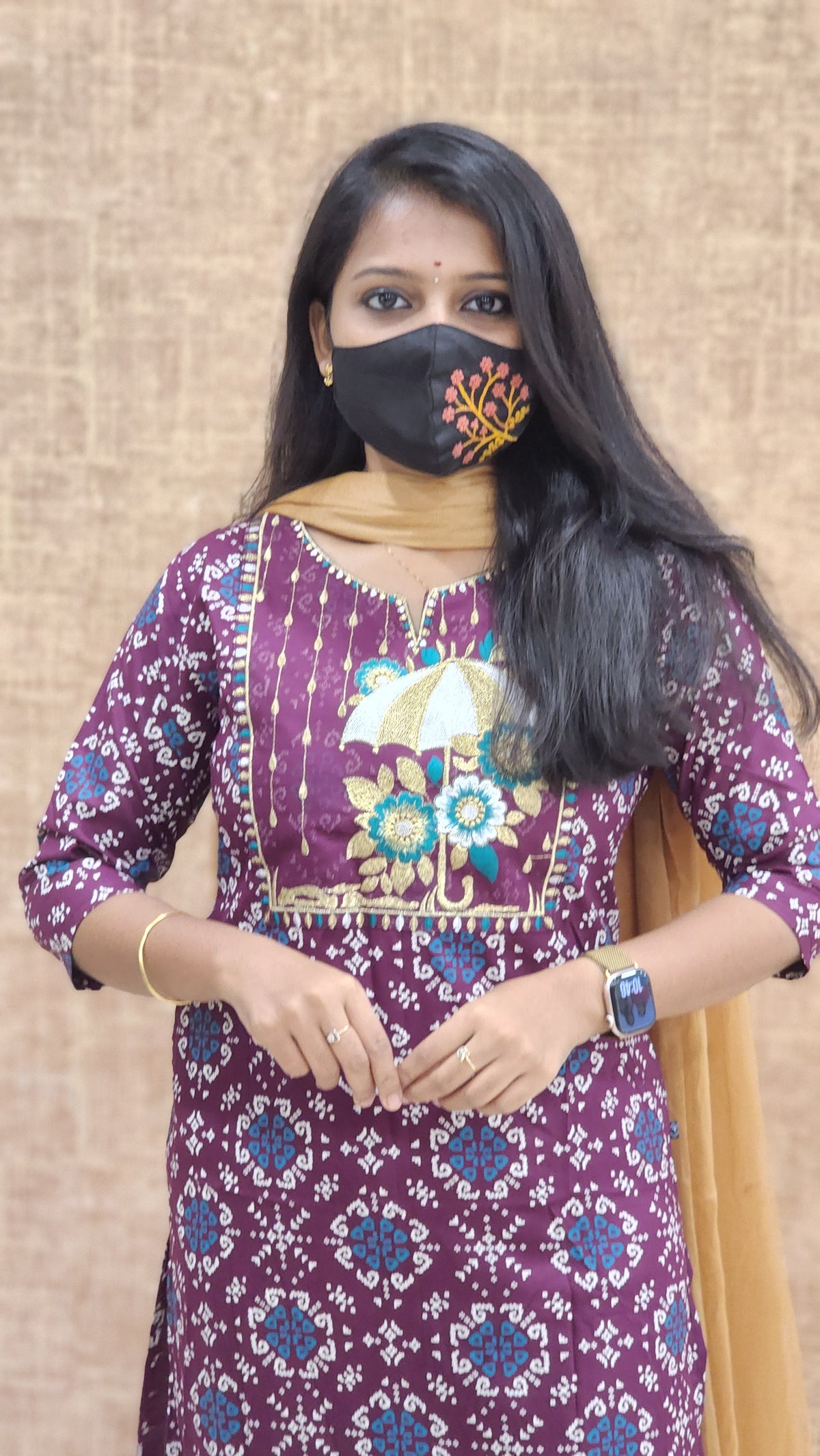 Office Wear - Embroidery (9694)