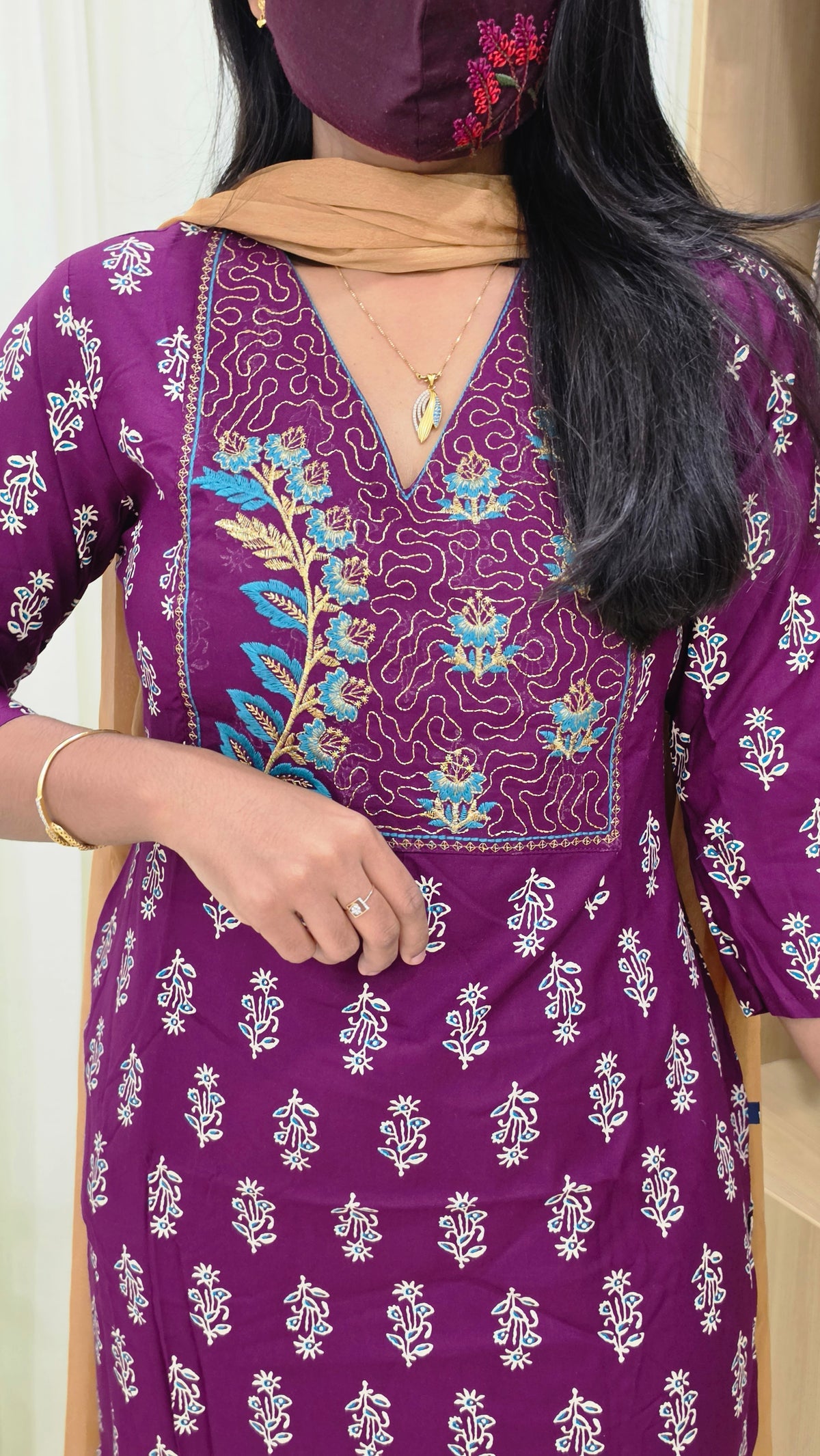 Office Wear - Embroidery(12112)
