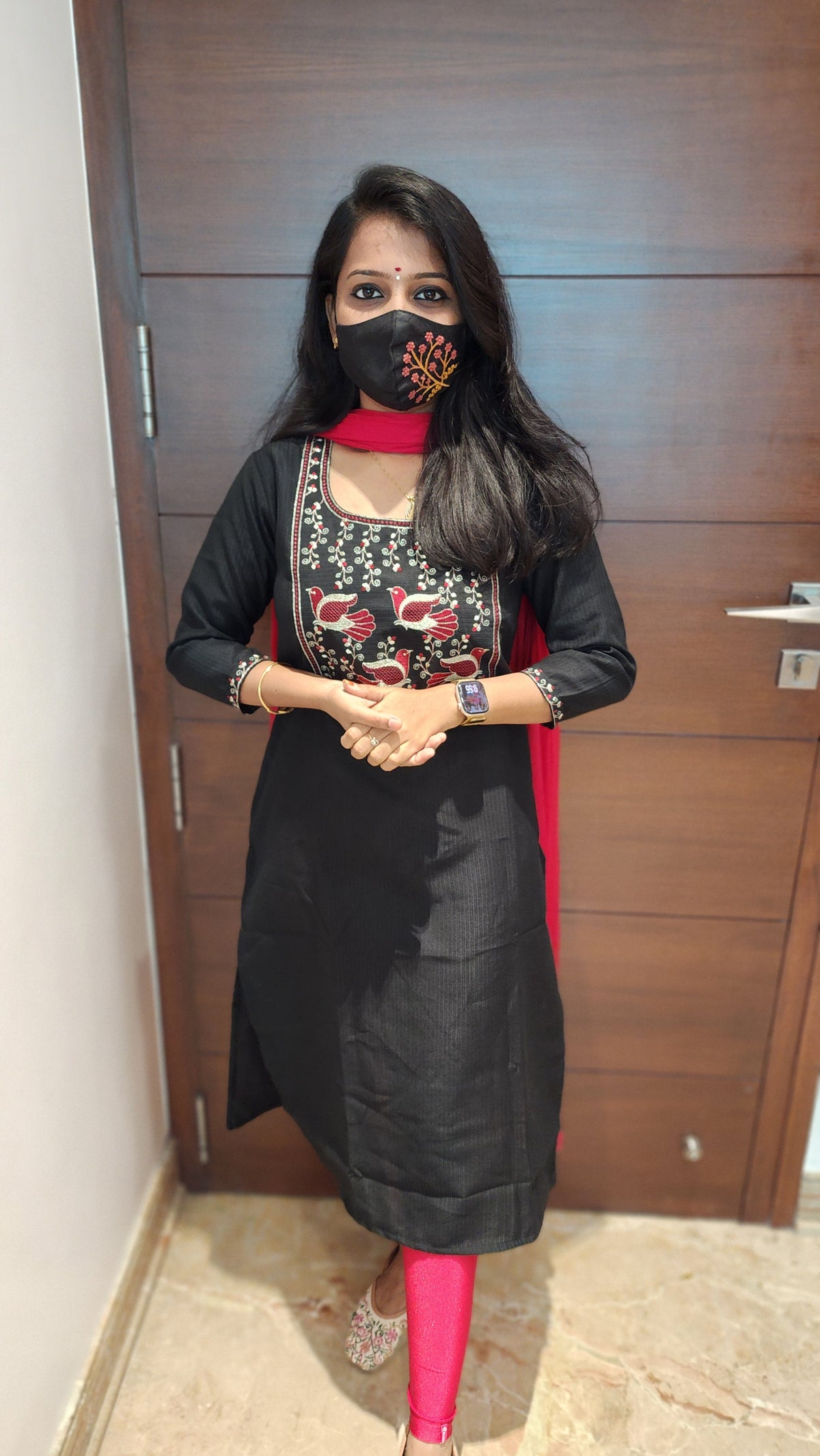 Office Wear - Embroidery(8296)