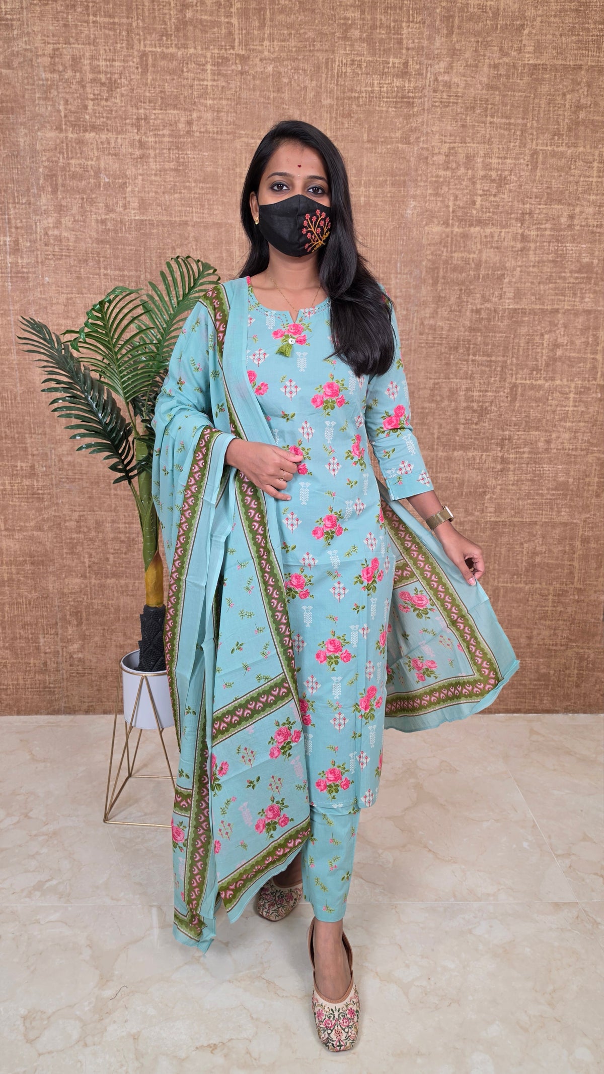 Cotton salwar set (11767)
