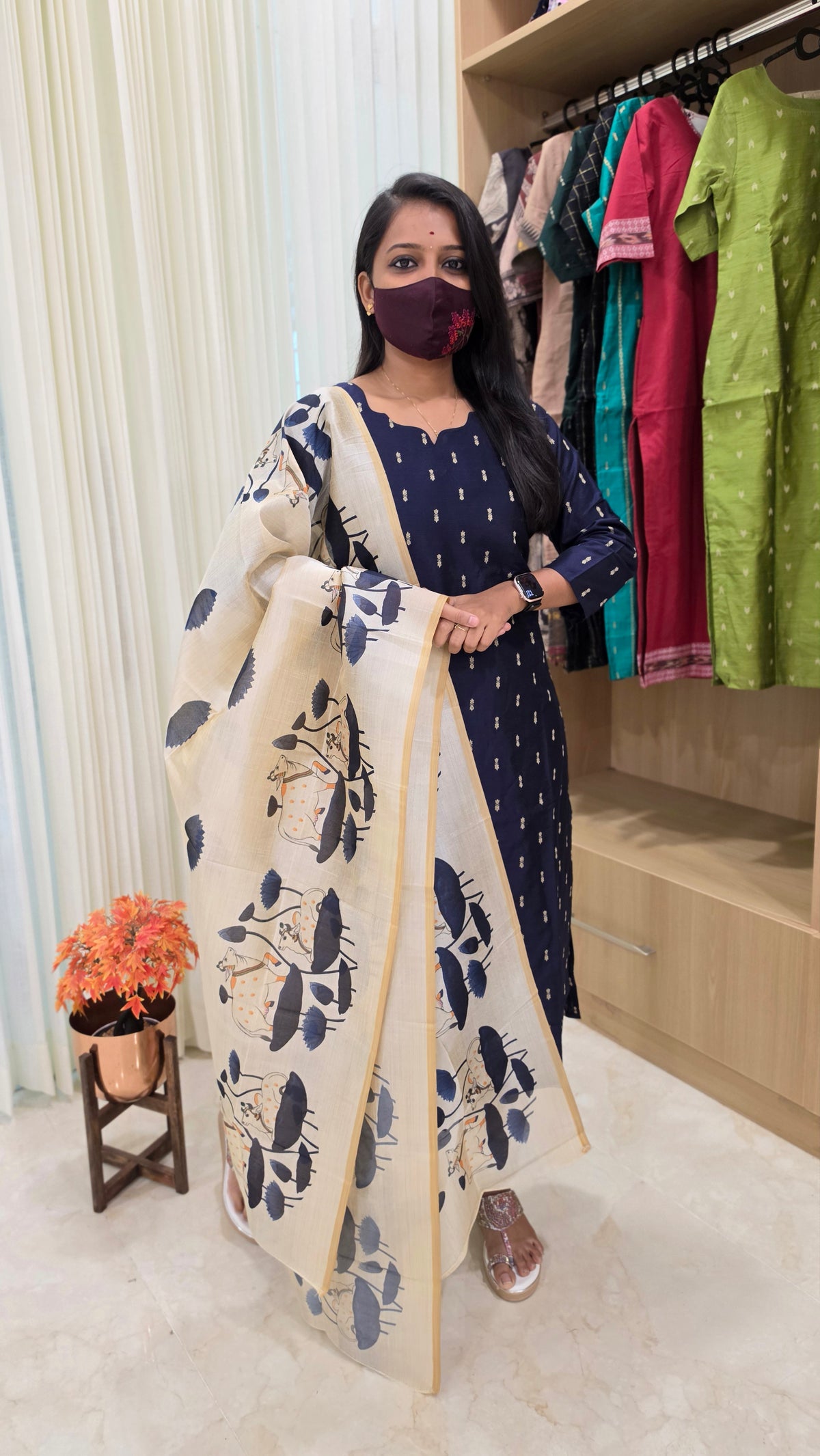 Kayal Ethnic Salwar set(12617)