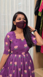 Western wear frock(13292)