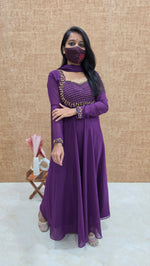 Ethnic Salwar set(Kurti+Dupatta)(12310)