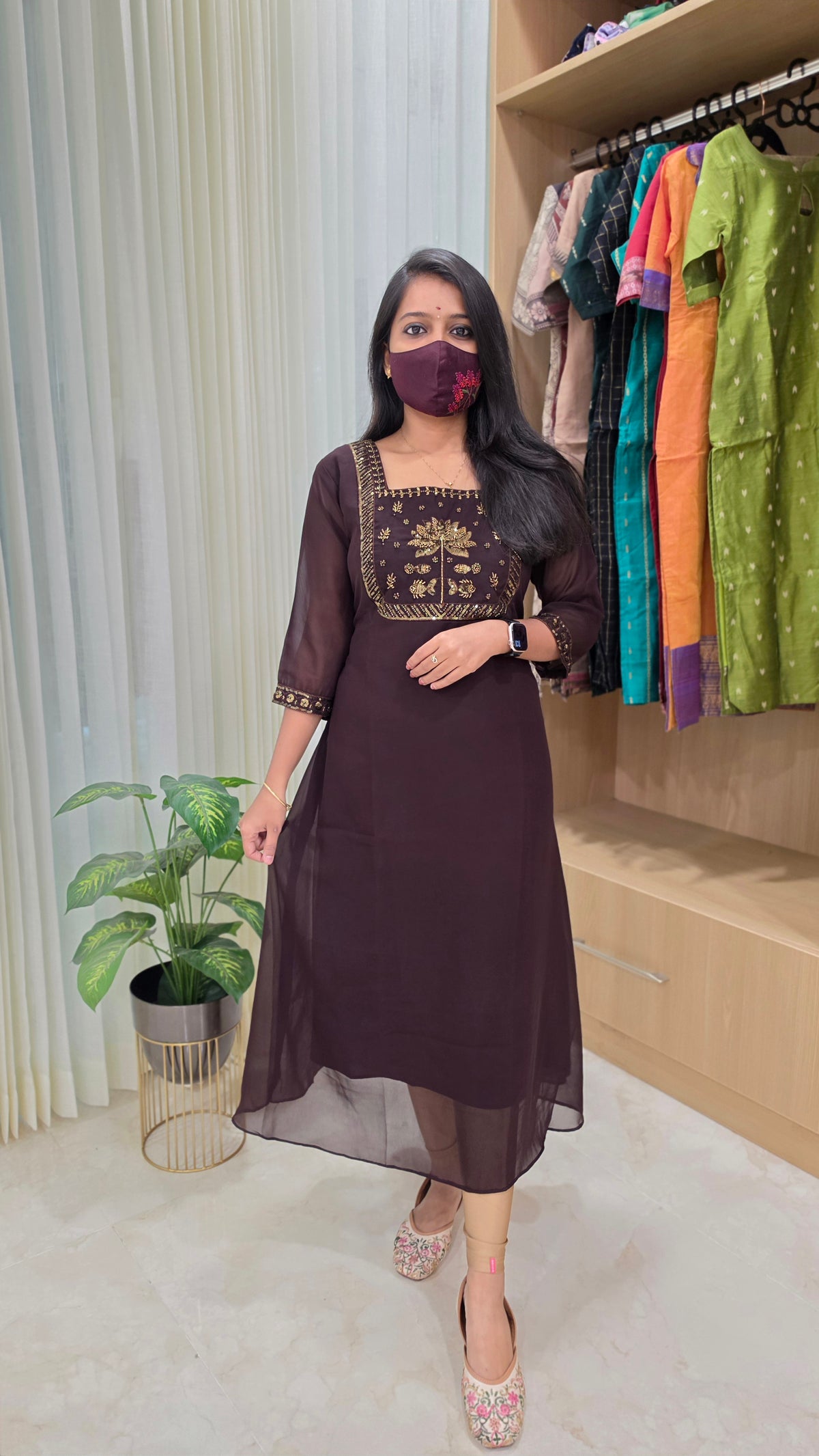 Ethnic kurti(12134)