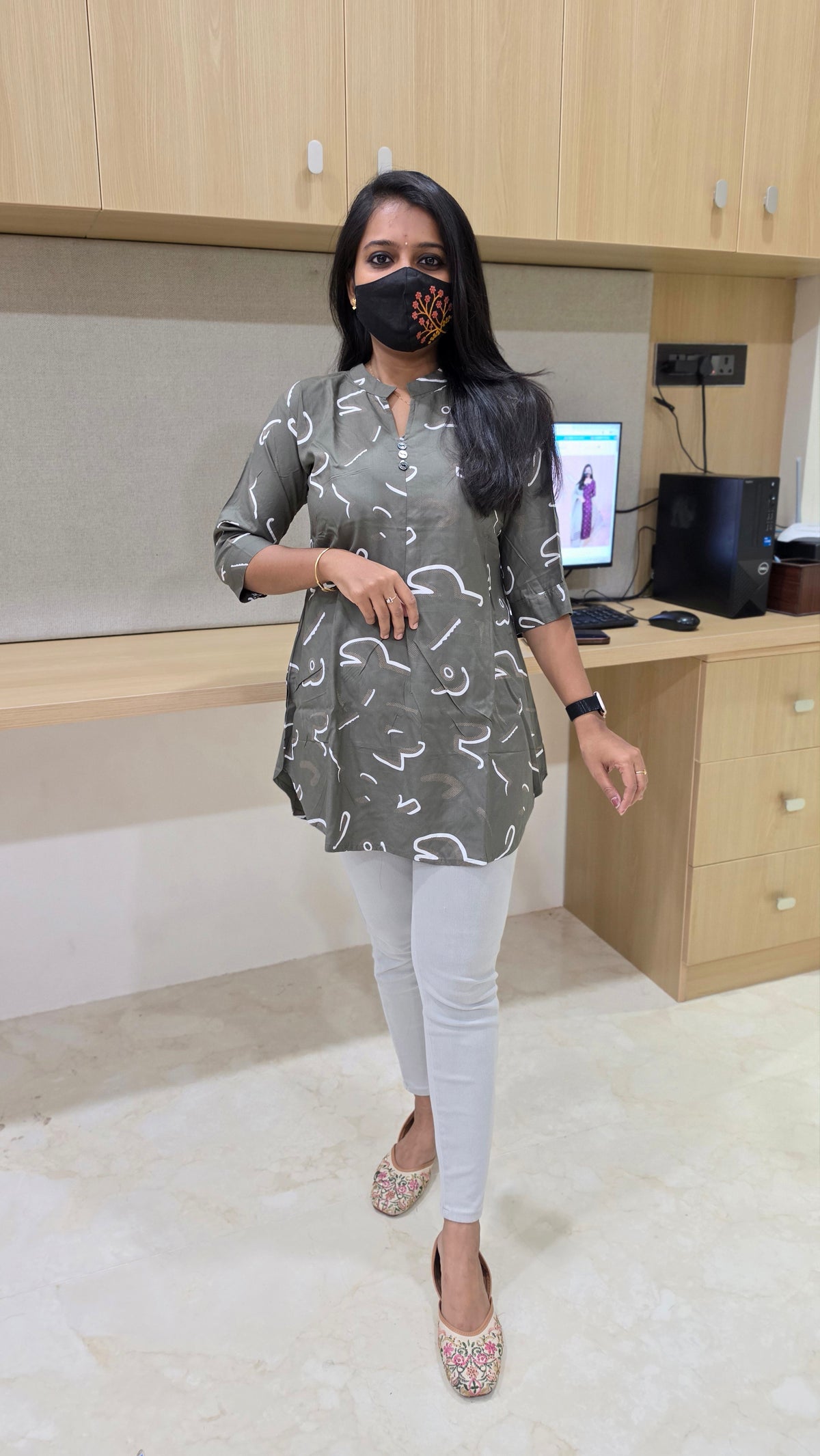 Western Short top(12131)