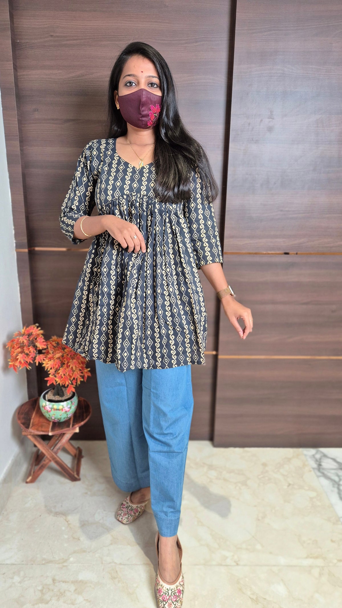 Peplum top (11312)