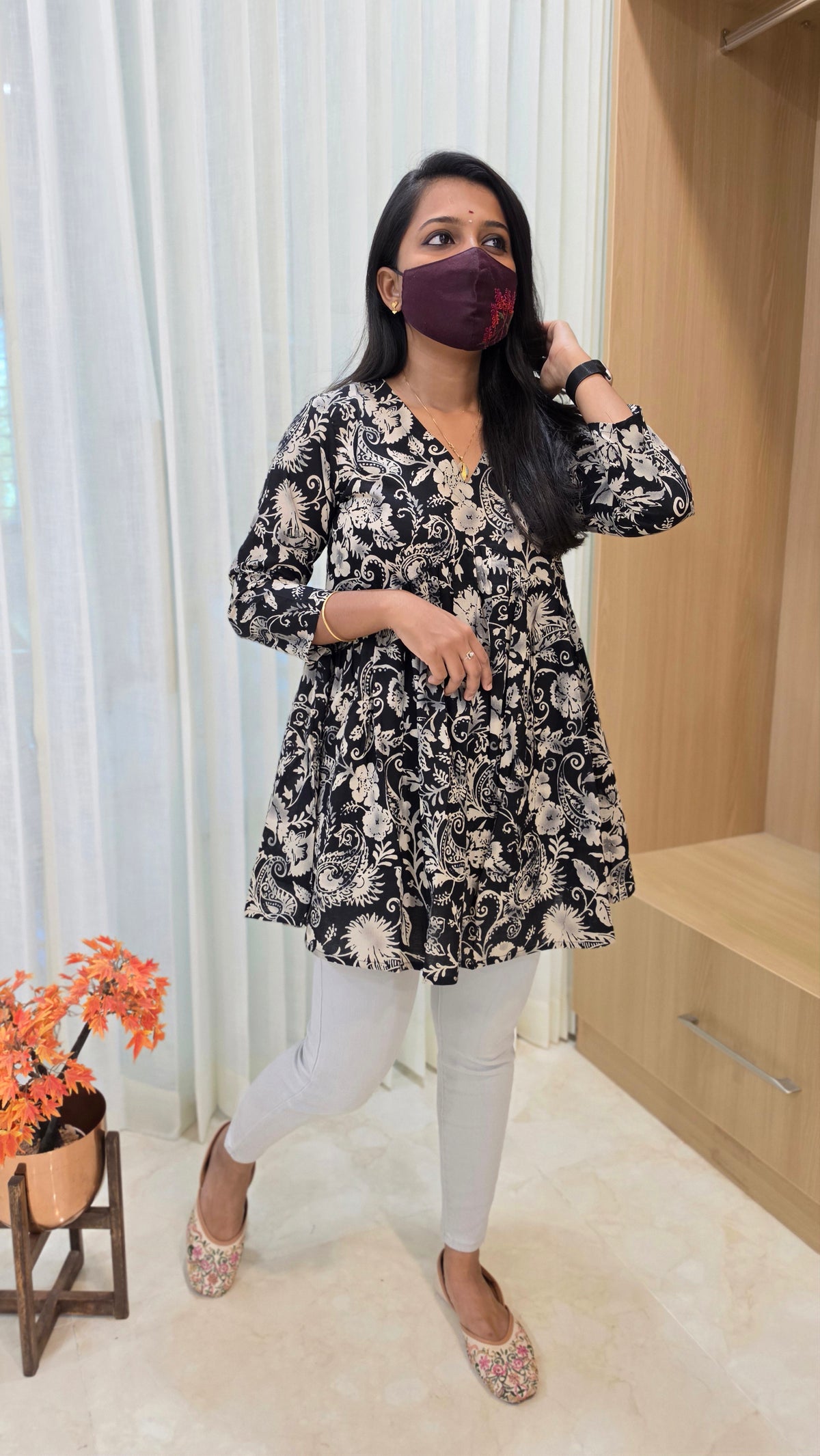 Western Short top(12808)