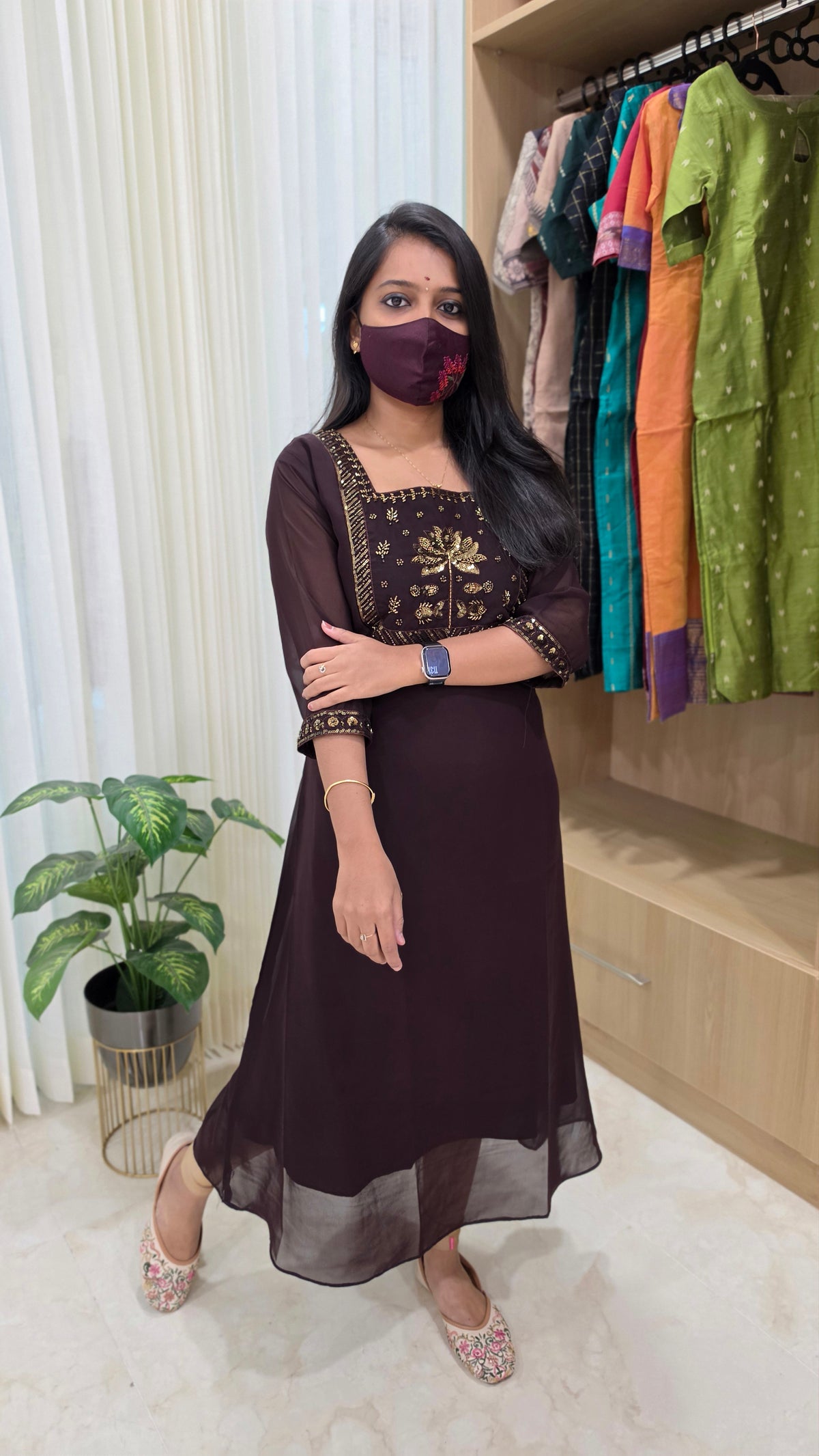 Ethnic kurti(12134)