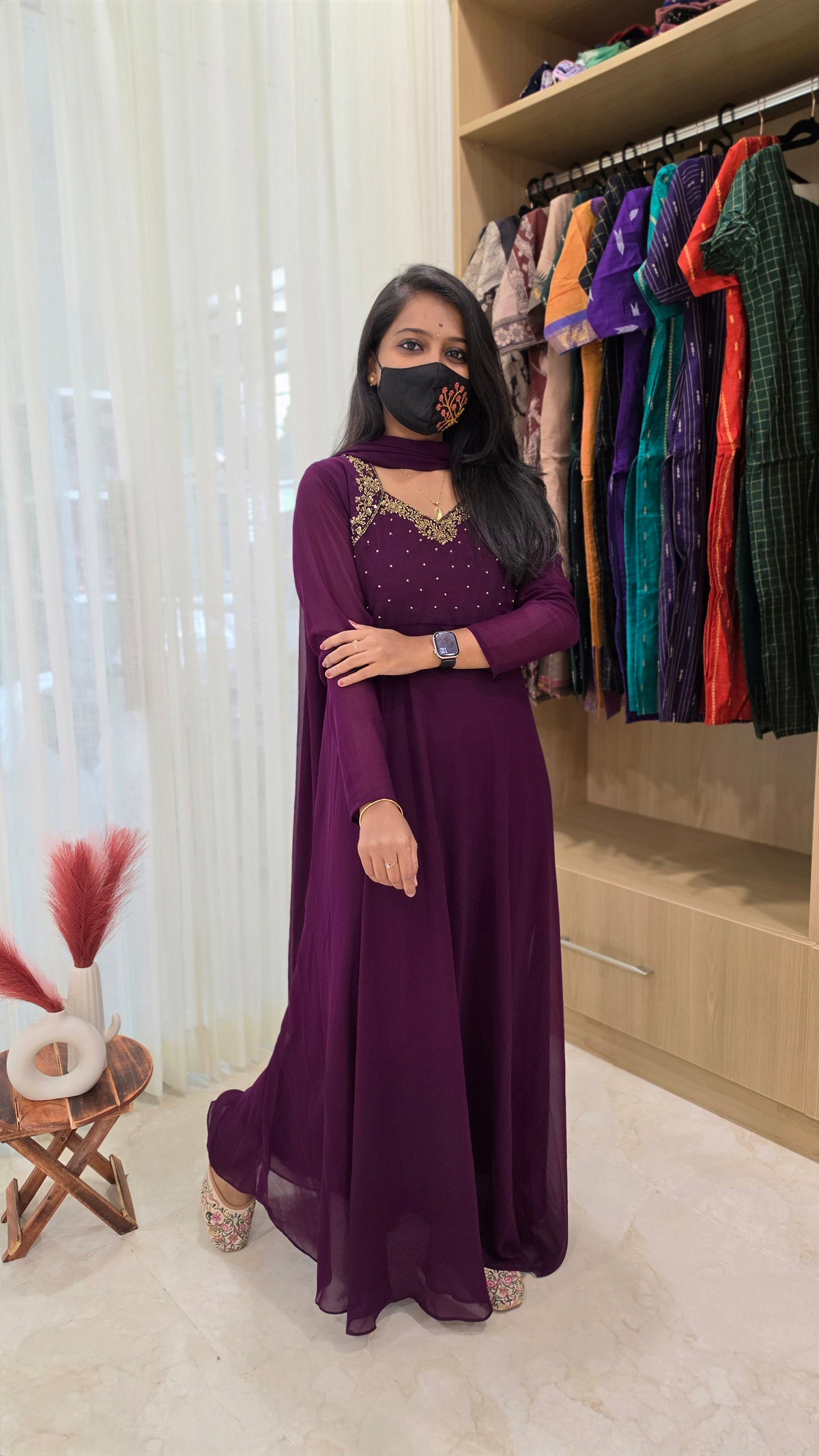 Thara Salwar Set (Kurti+Dupatta) (11992)