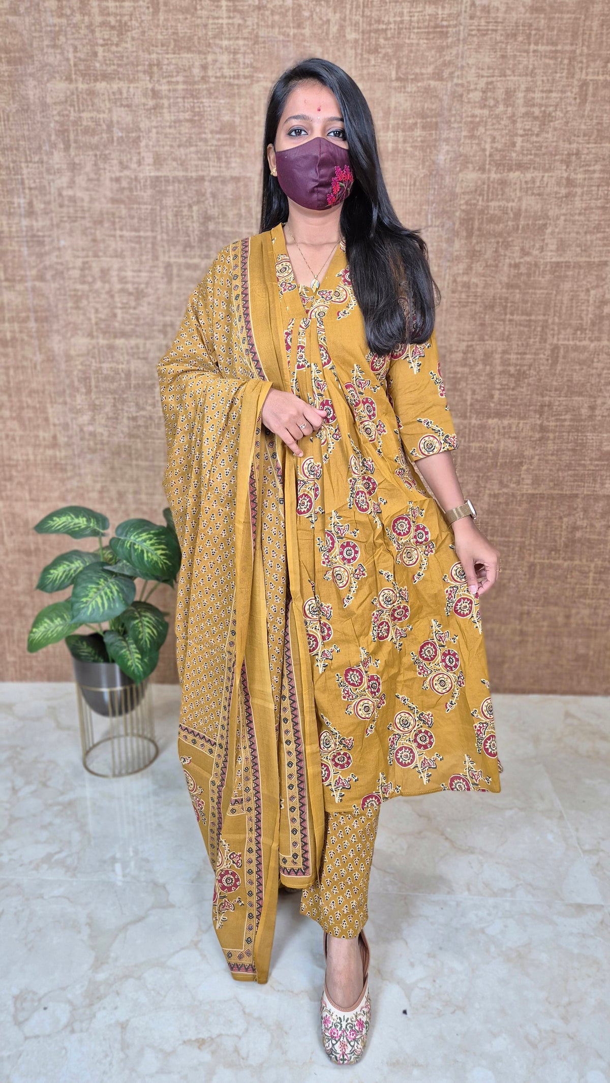 Cotton salwar set(11413)