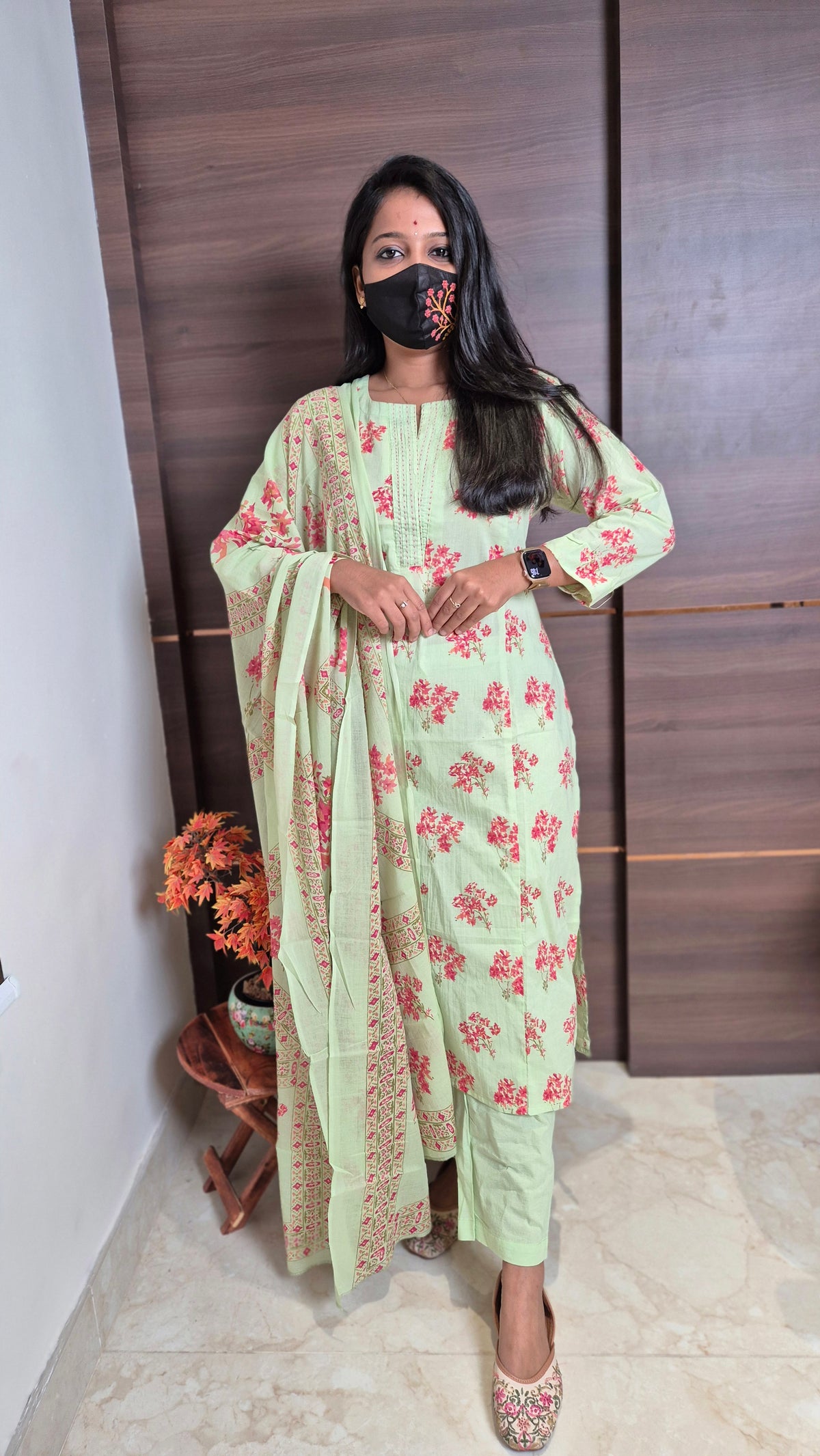 Cotton salwar set (11256)