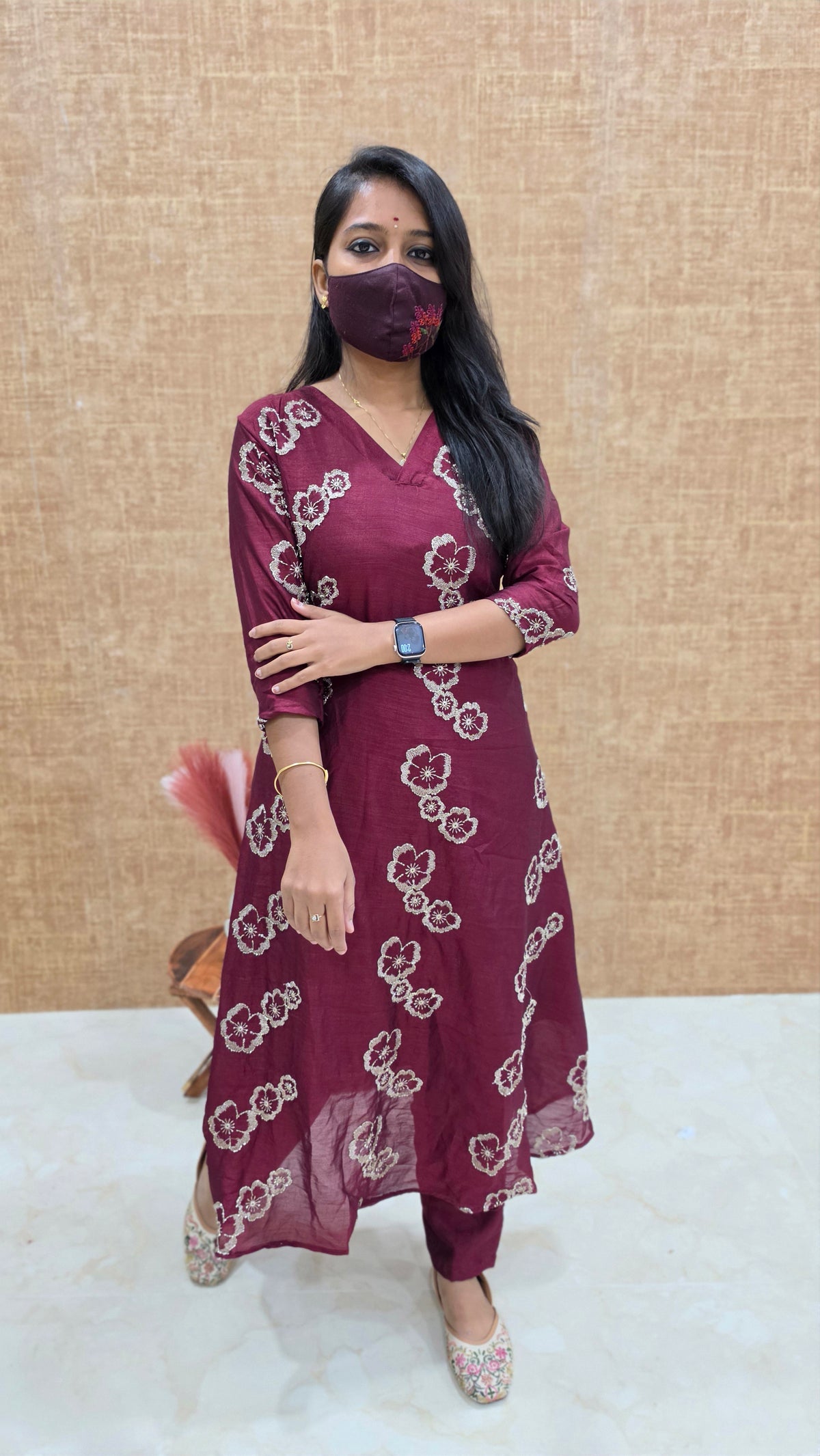 Ethnic Cord set(12401)