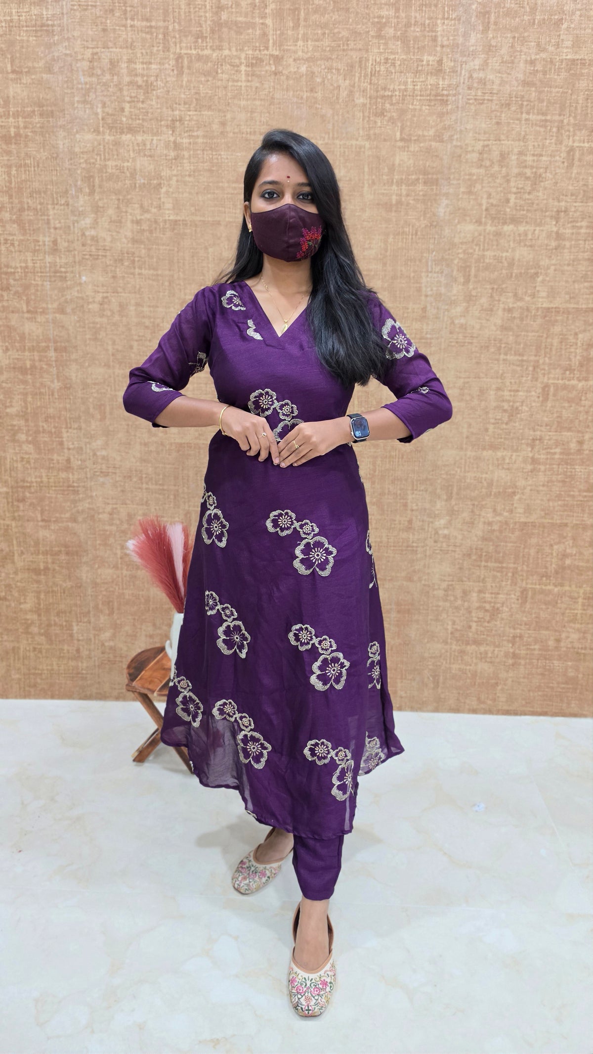 Ethnic Cord set (12400)c4