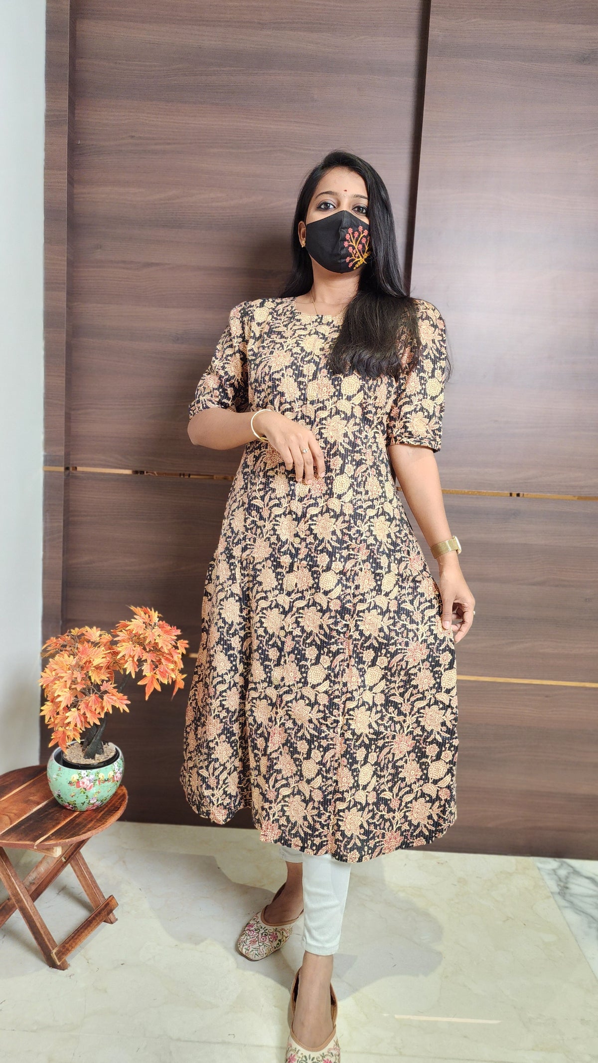 Jaipur A-Line cotton Kurti (10710)