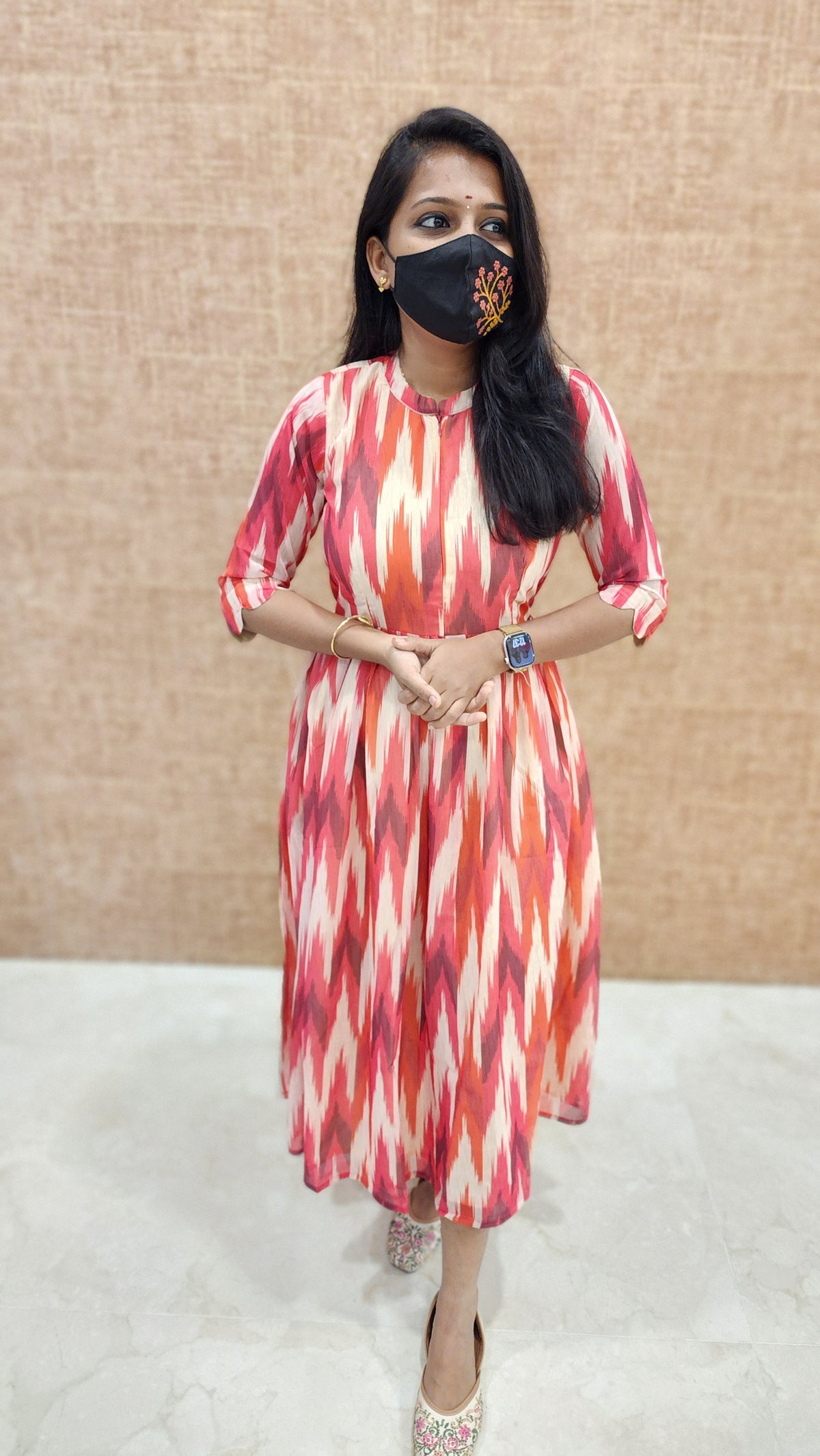 Floral Poetry Maxi Frock (9764)