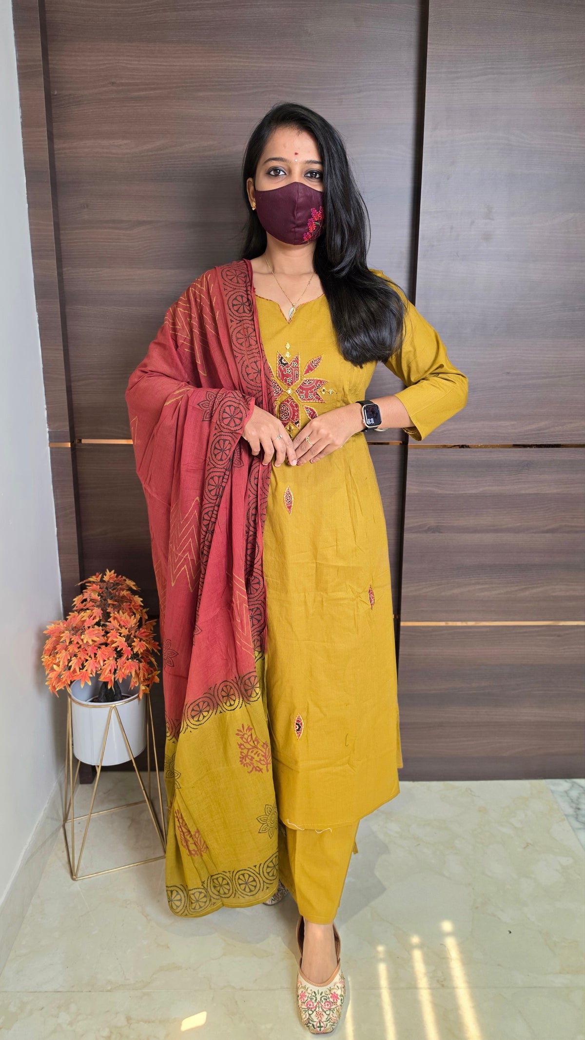 Cotton salwar set(12126)