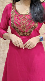 Festive Sale-Handwork kurti (9609)