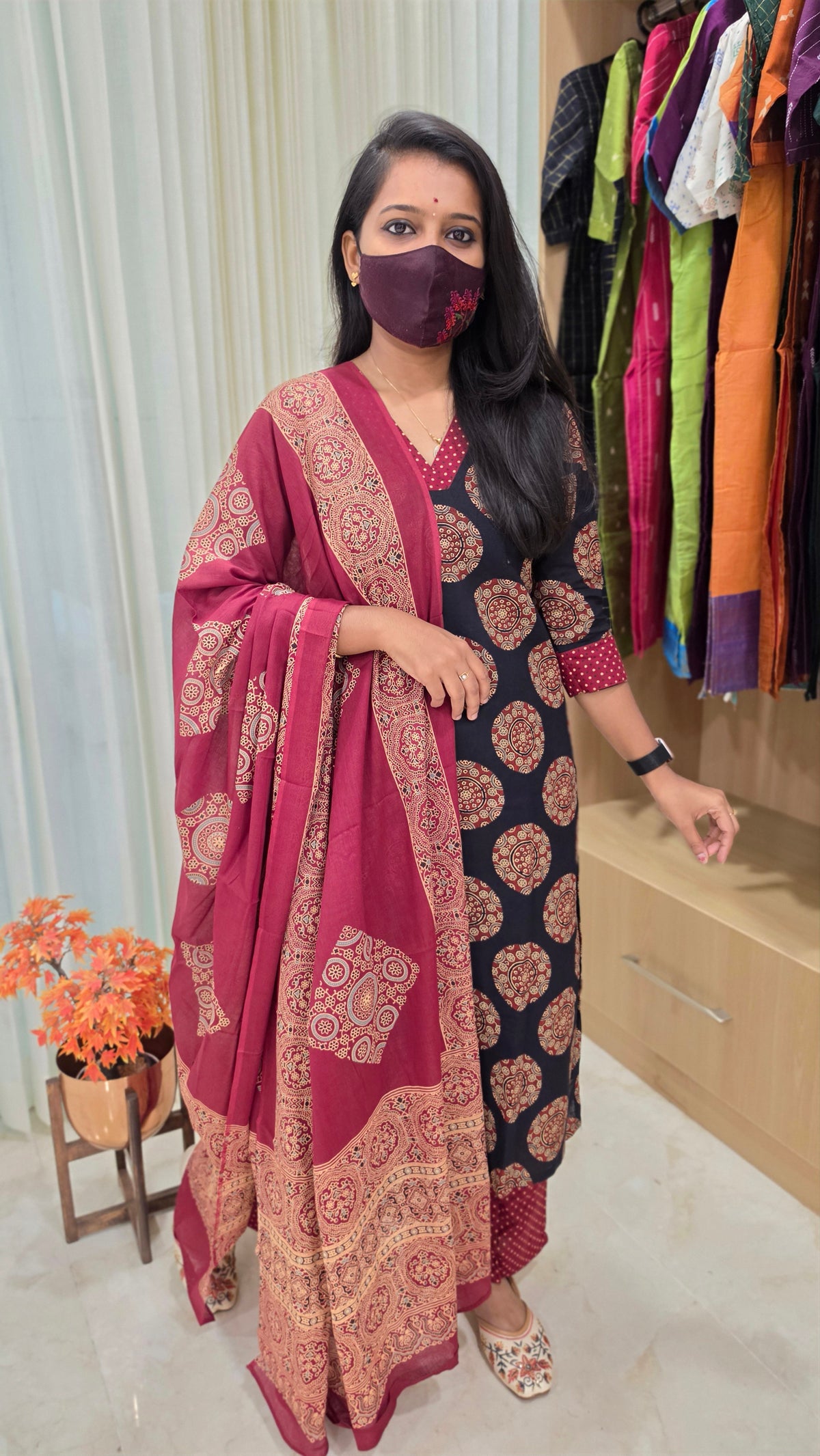Cotton salwar set(13338)