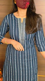 Office Wear kurti-Embroidery kurti(12025)