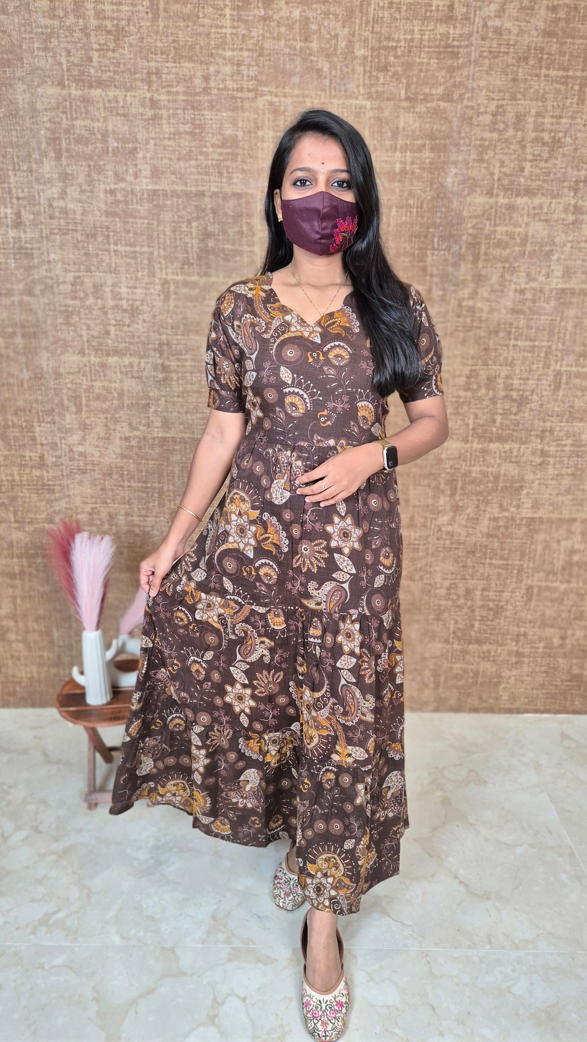 Western wear frock(11376)