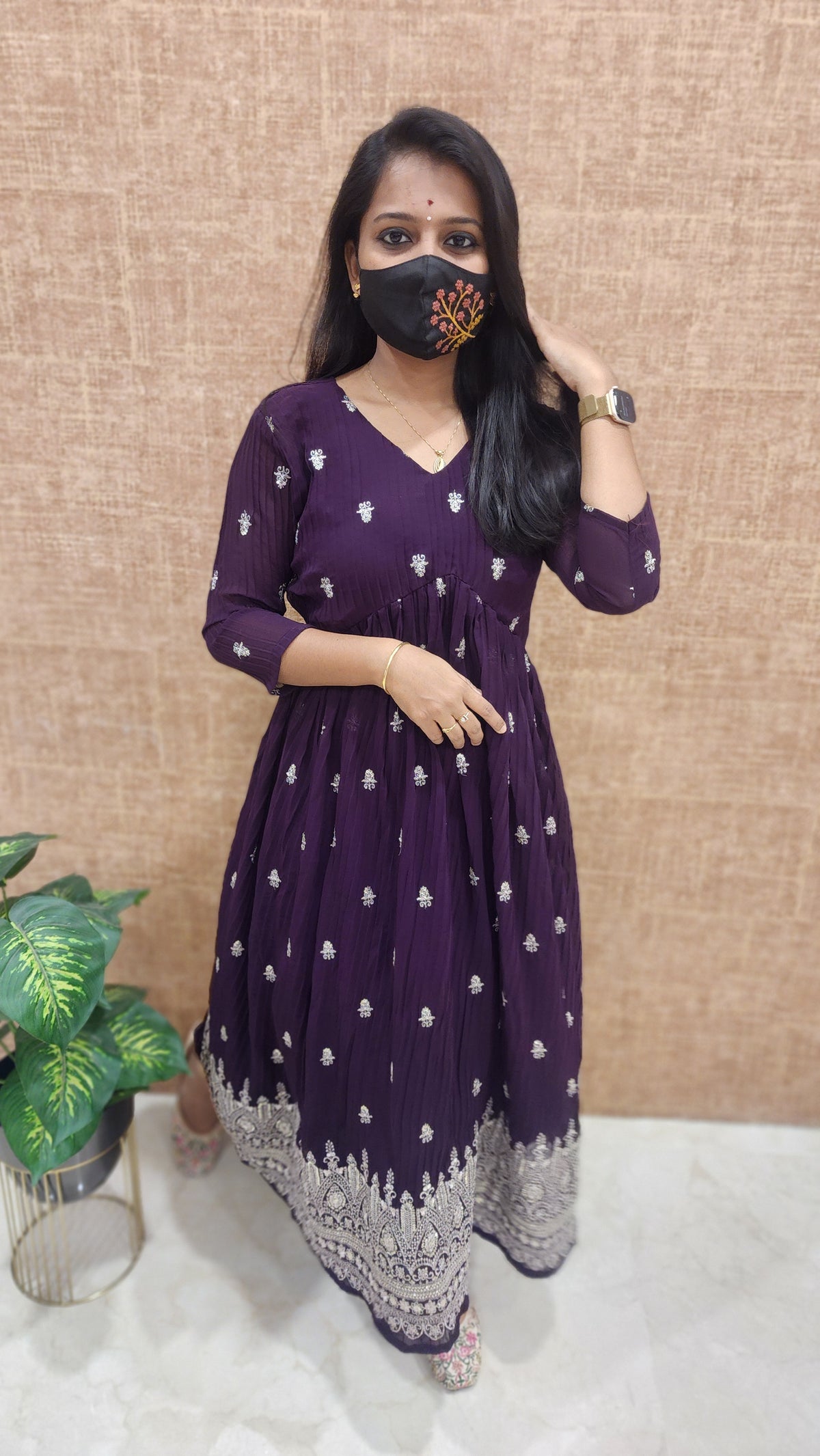 Aliya cut kurti (9182)c