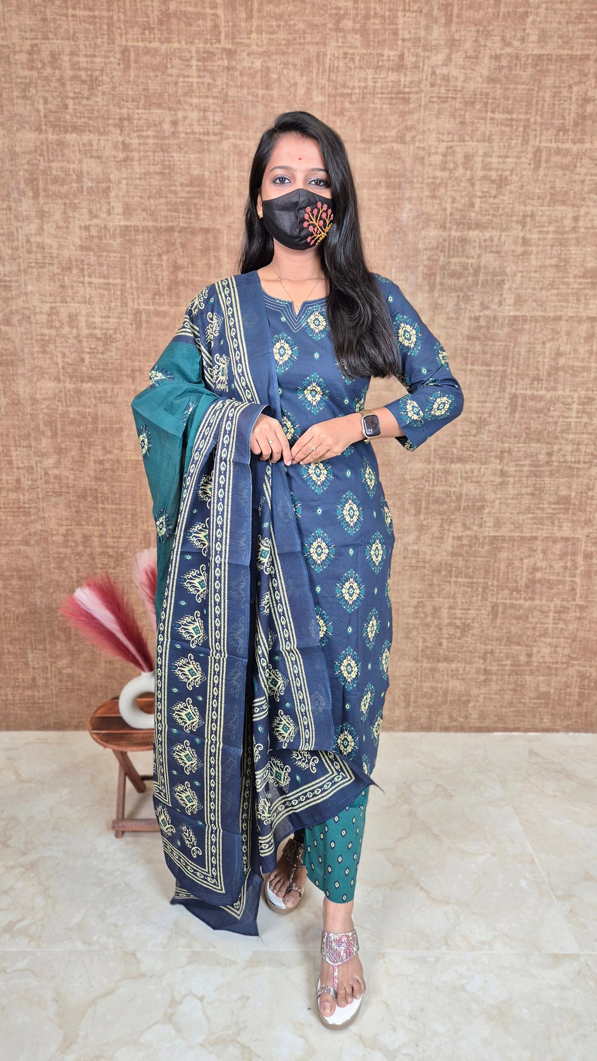 Cotton salwar set (11206)