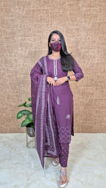 Cotton salwar set (11397)