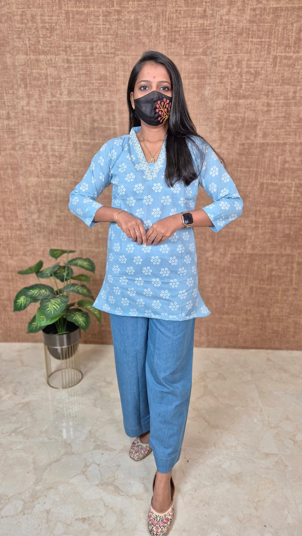 Western Short top(11442)