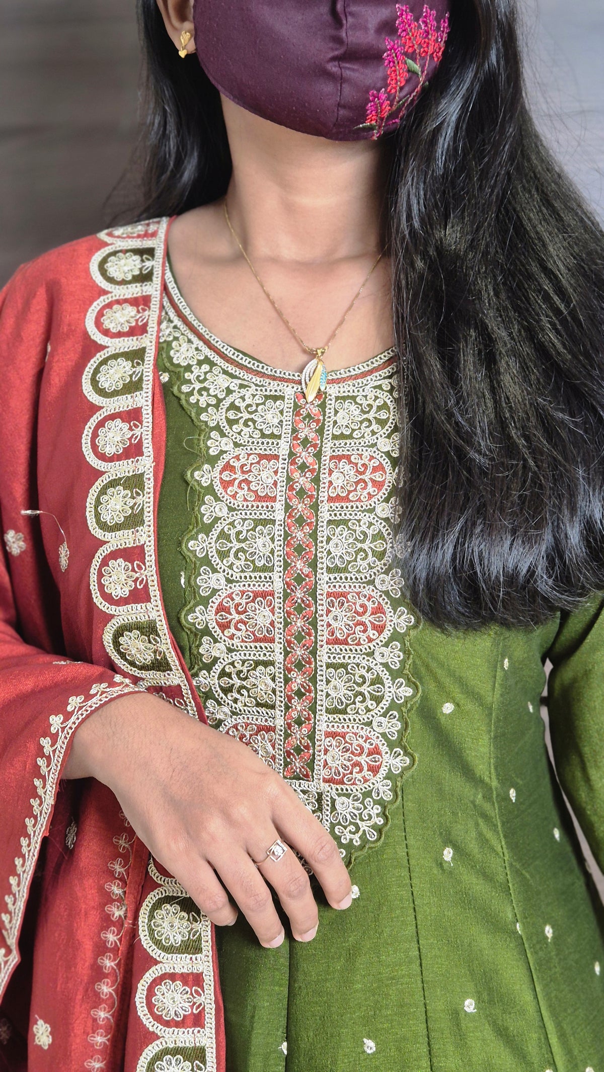 Anarkali Salwar Set(11329)