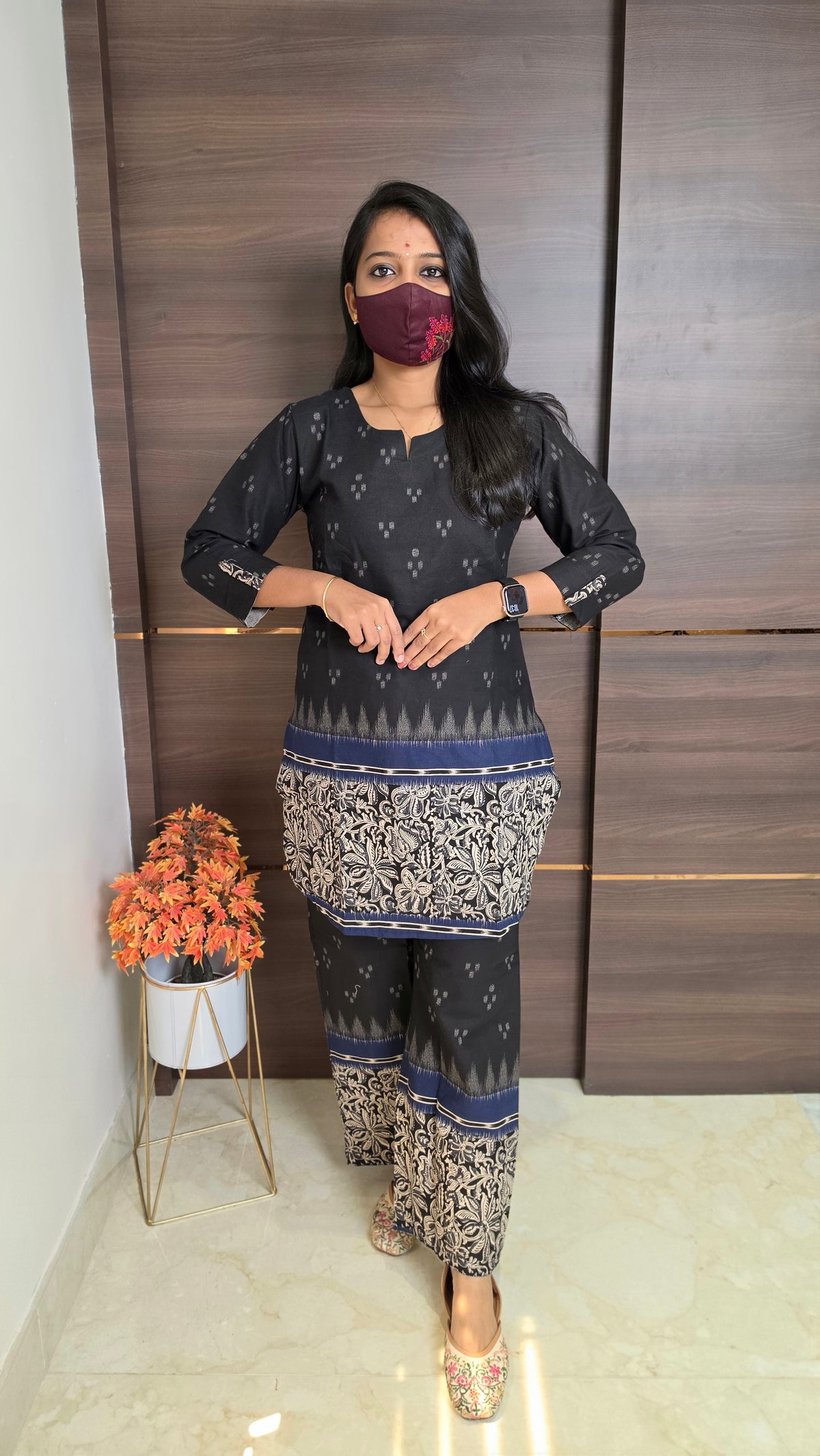 Cord set (pant & top)(12038)