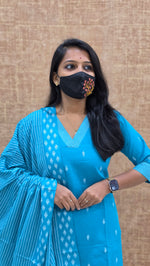 Handloom Cotton Salwar set (11567)
